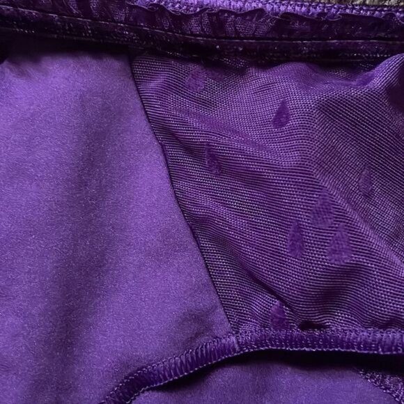 Prima Donna Twist Nostalgia Thong Imperial Purple XXL New - Picture 6 of 8